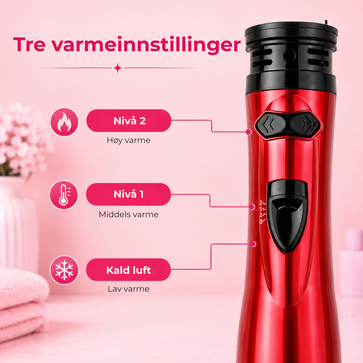 AirVolume™ | Salongvolum hjemme, uten skade