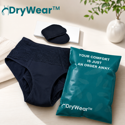 DryWear™ | Reduser urinlekkasje og føl deg tryggere i hverdagen
