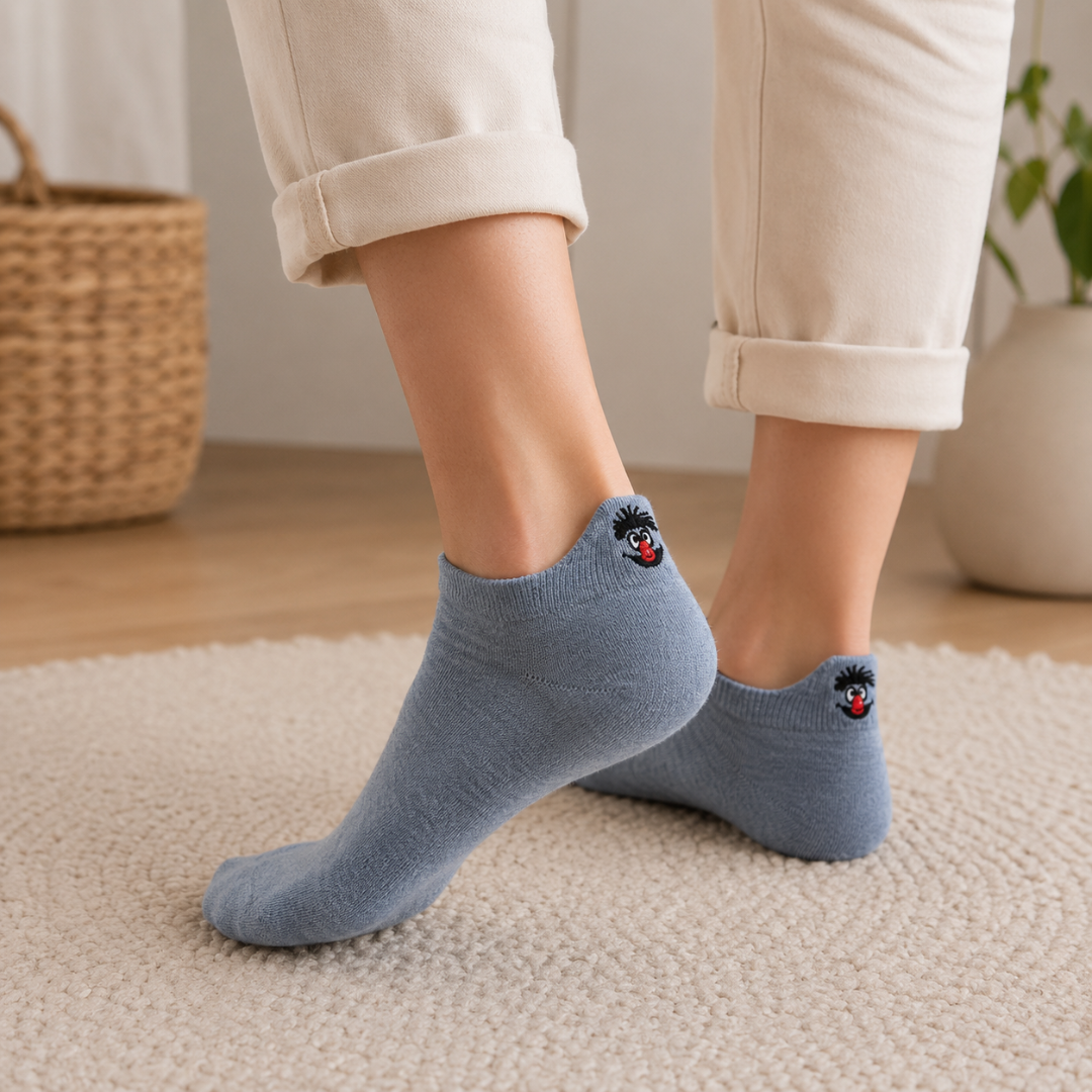 HeelHello™ | Komfortable sokker med et smil på hælen