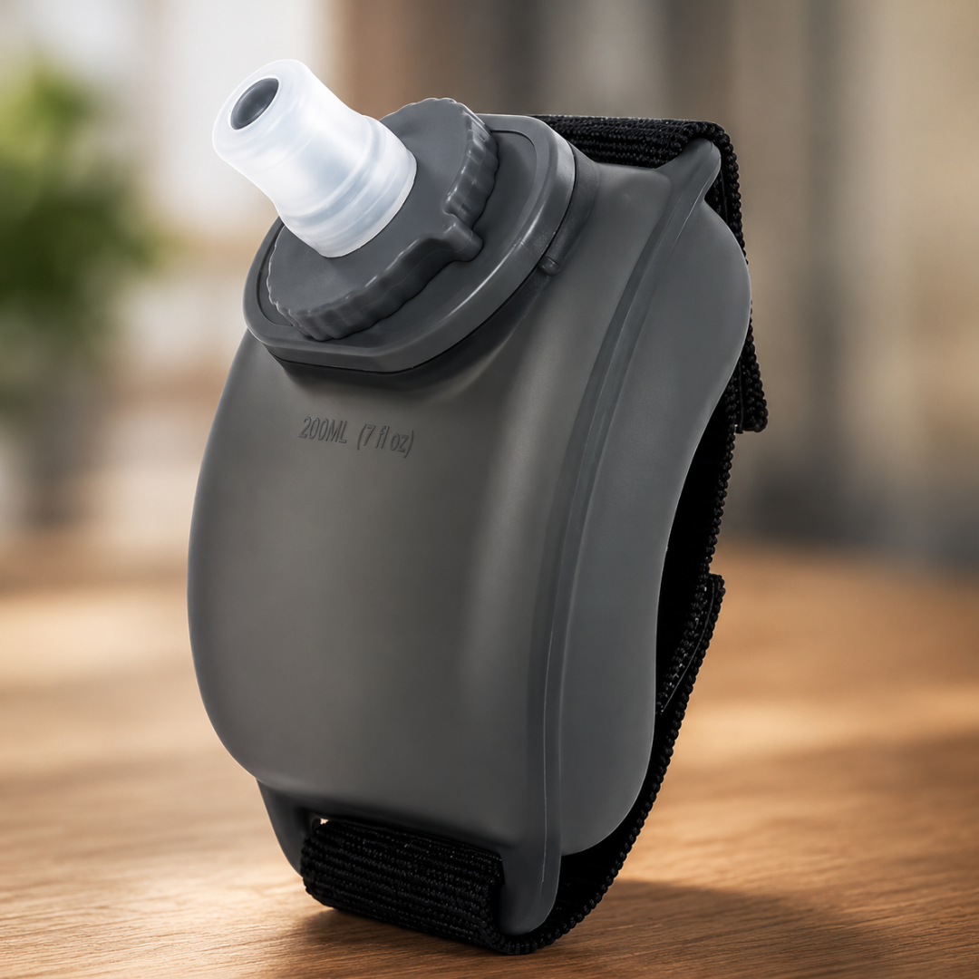 SipBand™ | Den lette håndfrie vannflasken for løping og trening