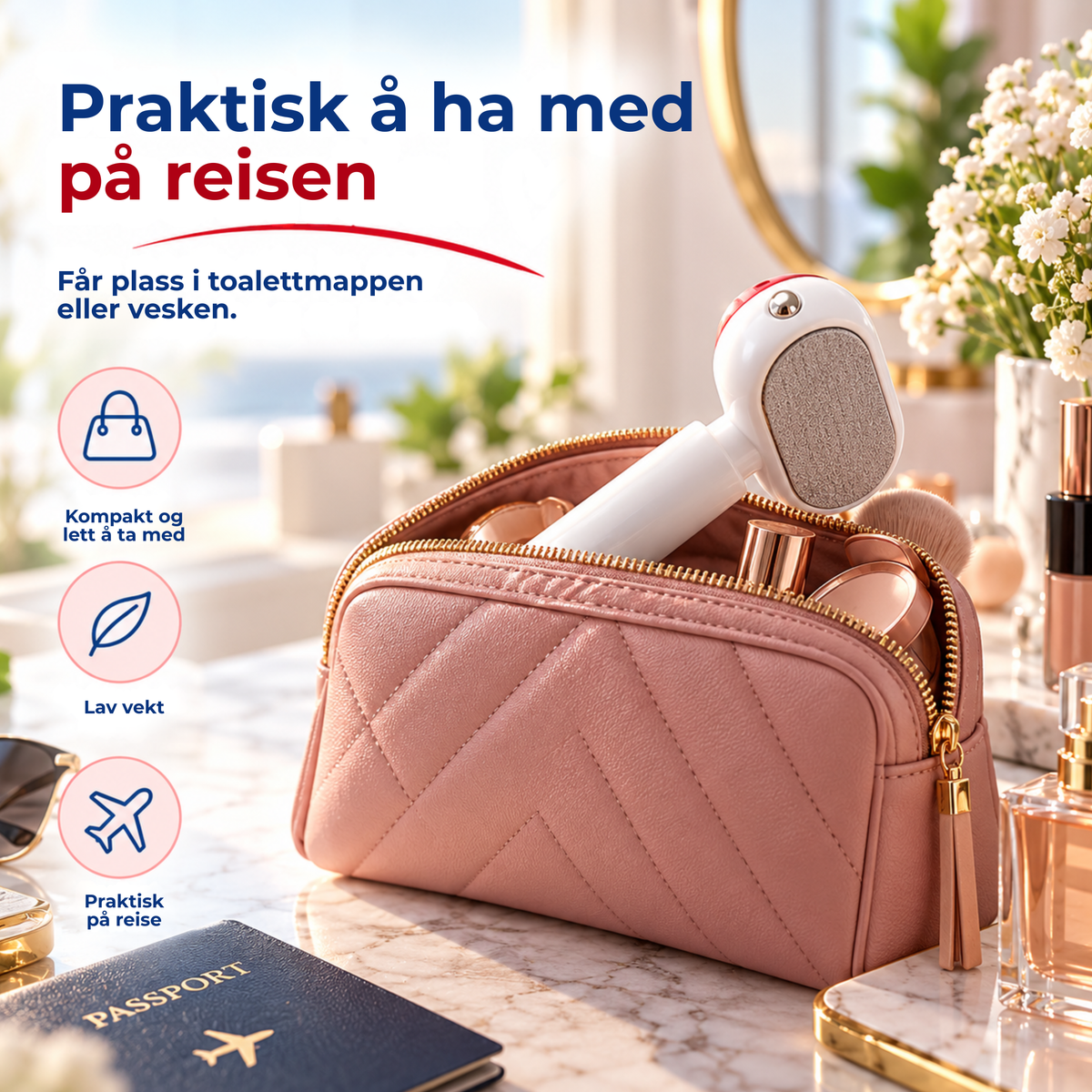 FootRefiner™ | Fjern hard hud og få mykere hæler
