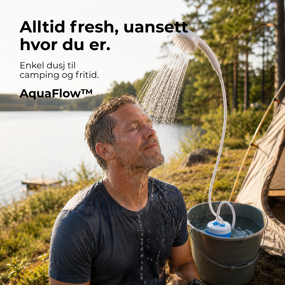 AquaFlow™ | Komplett sett med slange og munnstykker