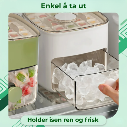 IcePress™ | Isterningbrett med hurtigutløser og oppbevaringsboks