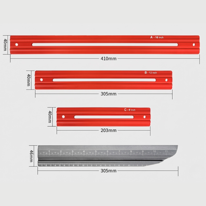 AngleStep™ | Justerbart trappetrinnsmalverktøy i aluminiumslegering