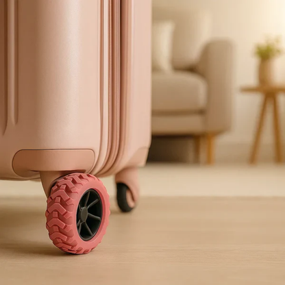 TravelTreads™ | Beskytt kofferthjulene dine og reis uten bekymringer!
