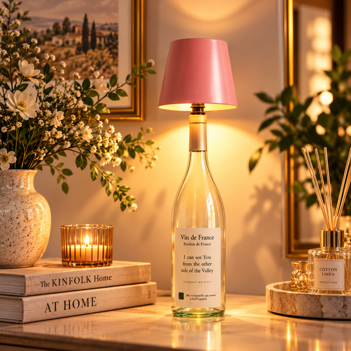 BottleBeam™ | Gjør favorittflasken din om til en stemningsfull lampe
