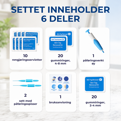 HudflikFjerner™ | Glatt hud på bare 4 dager
