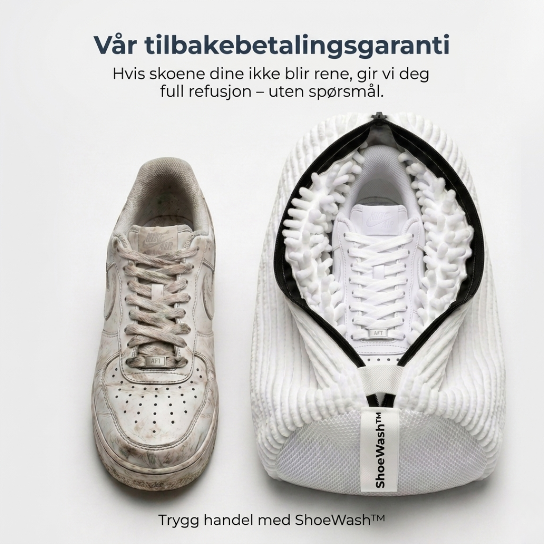 ShoeWash™ | Vaskepose for sko