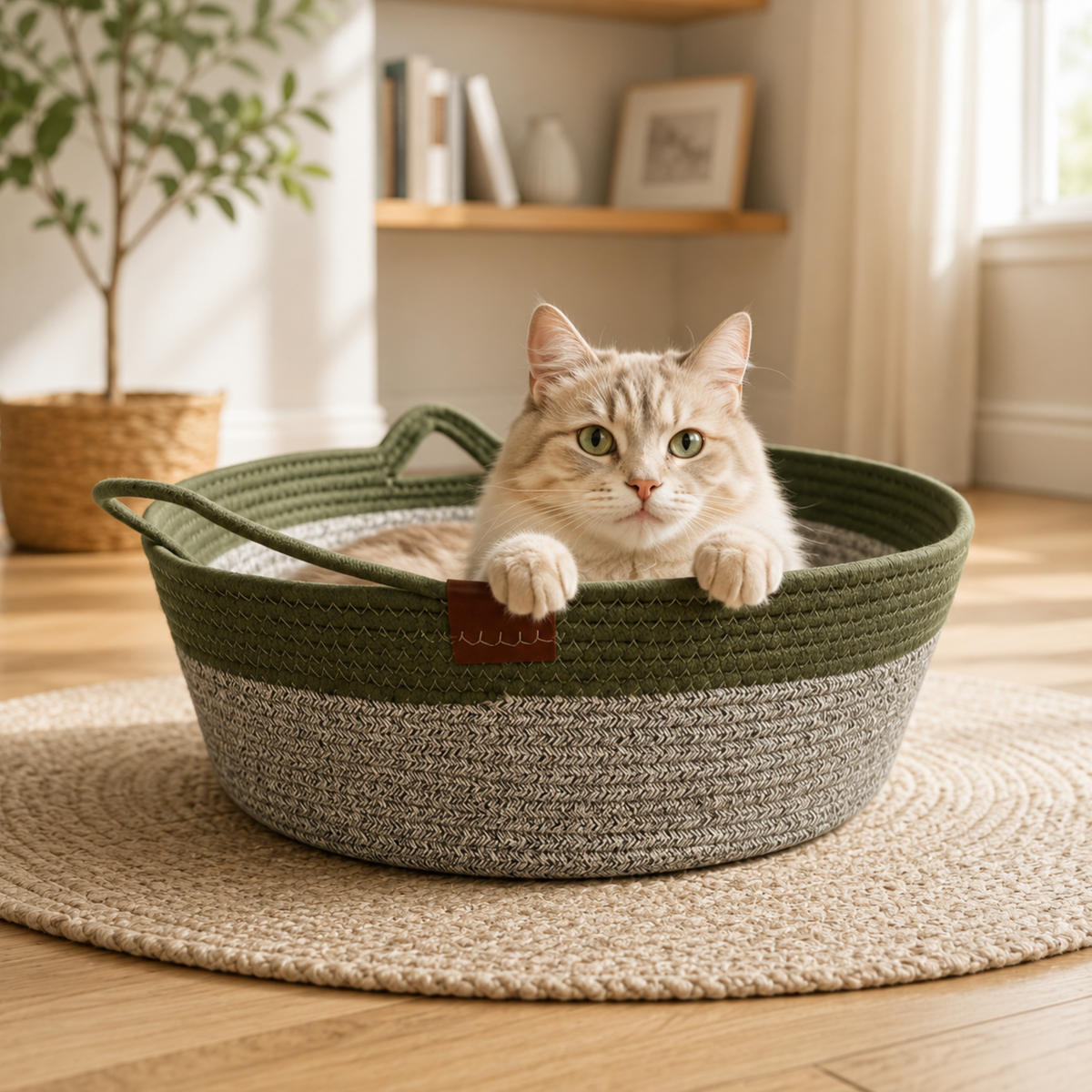 ScratchNest™ | Katteseng, kloreplass og lek i ett