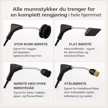 PowerSteam™ | Når smuss ikke vil gi seg 🌀