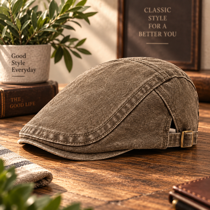 Heritage Flat Cap™ | Klassisk stil som aldri går av moten