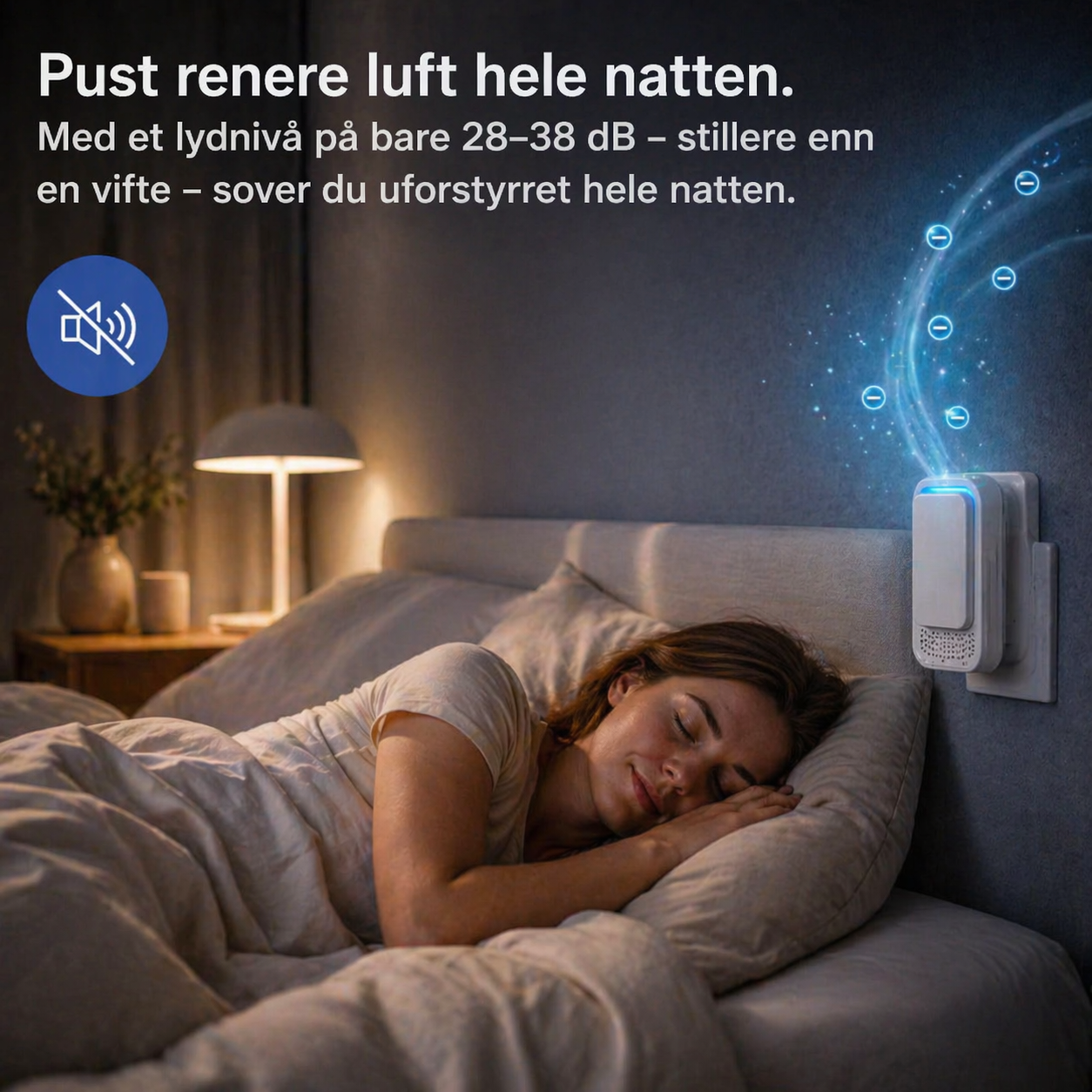 LuftRenser Ionisator | Friskere morgener & et sunnere hjem