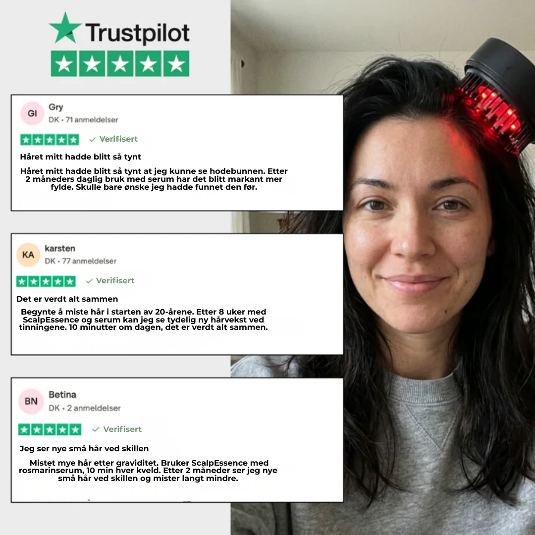 ScalpBoost™| Stimulerende hodebunnsbørste