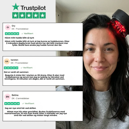 ScalpBoost™| Stimulerende hodebunnsbørste