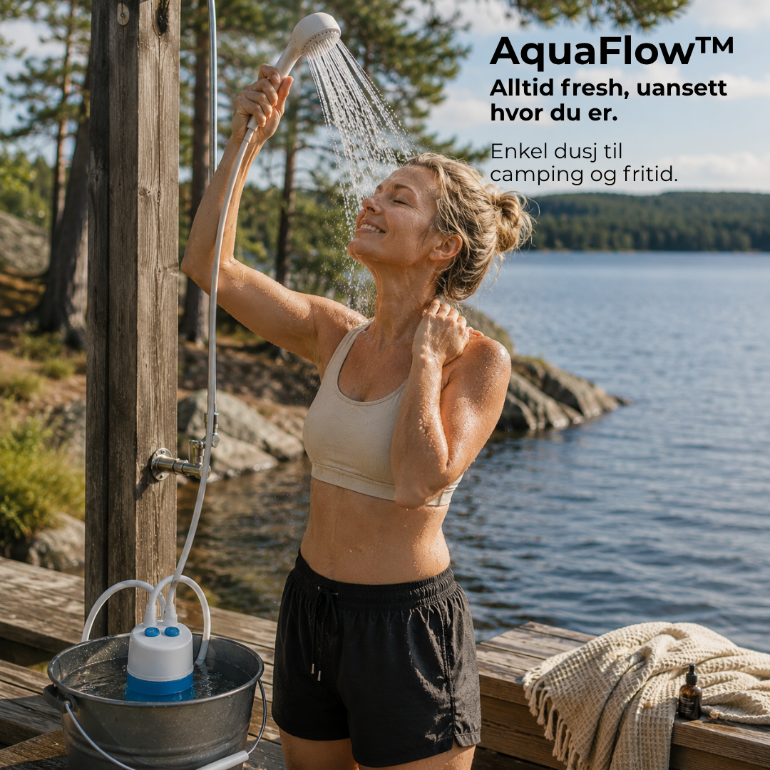 AquaFlow™ | Komplett sett med slange og munnstykker