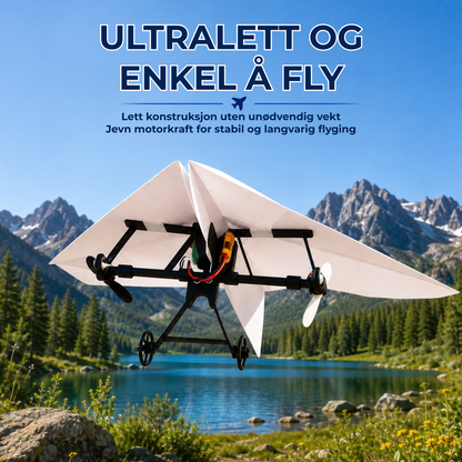 AeroFold™ | Gjør papirflyet fjernstyrt
