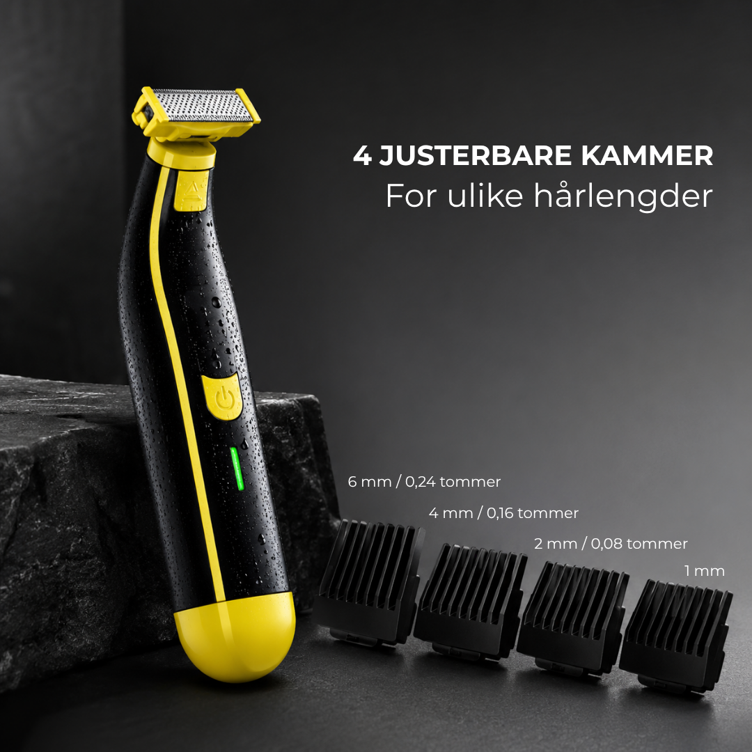 StellKlar™ | Vanntett ansikts- og kroppsbarberer