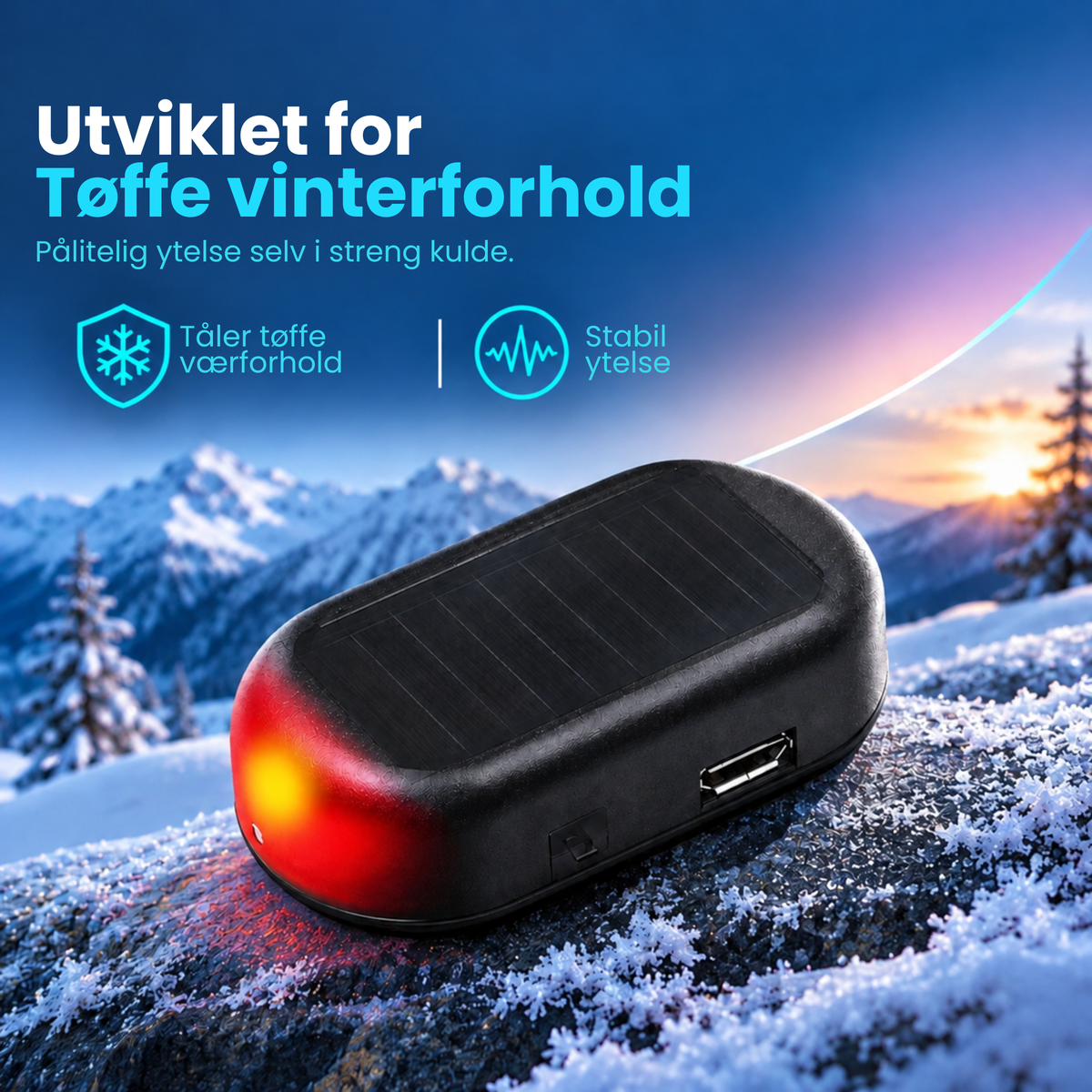 FrostRune | Kompakt elektronisk frostbeskyttelse for bilen