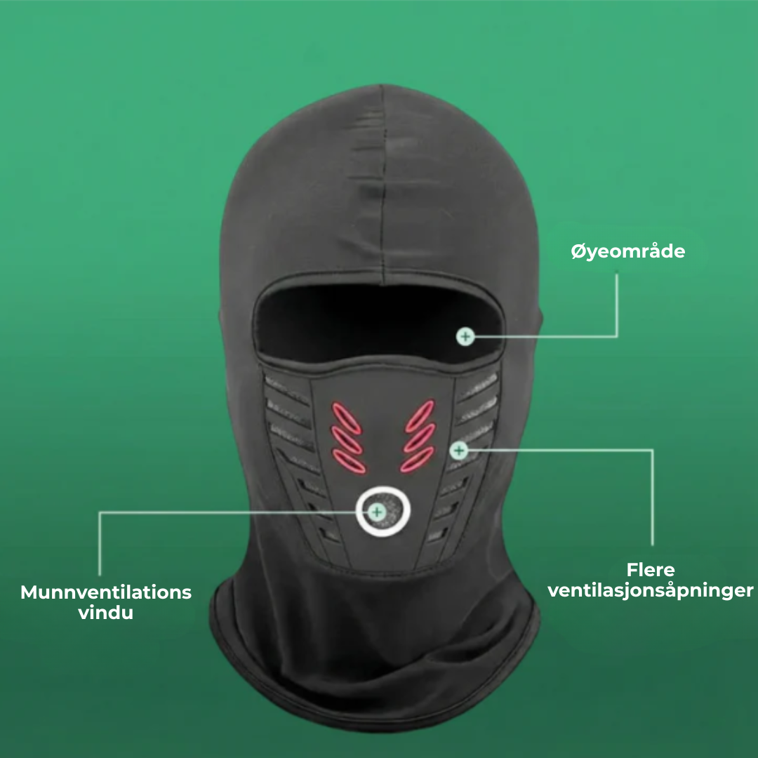 FrostSkjold™ | Vindavvisende Termisk Vinteransiktsmaske
