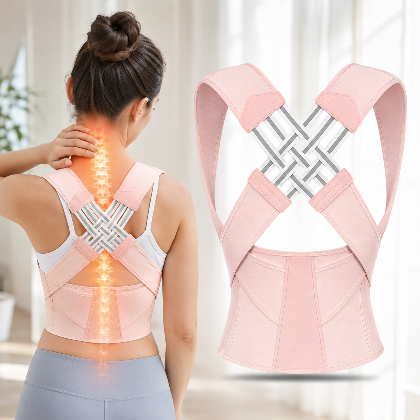 UprightFit™ | Ryggstøtte – bidrar til bedre holdning
