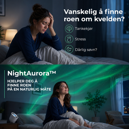 NightAurora™ | Mykt nordlys som gir roligere kvelder