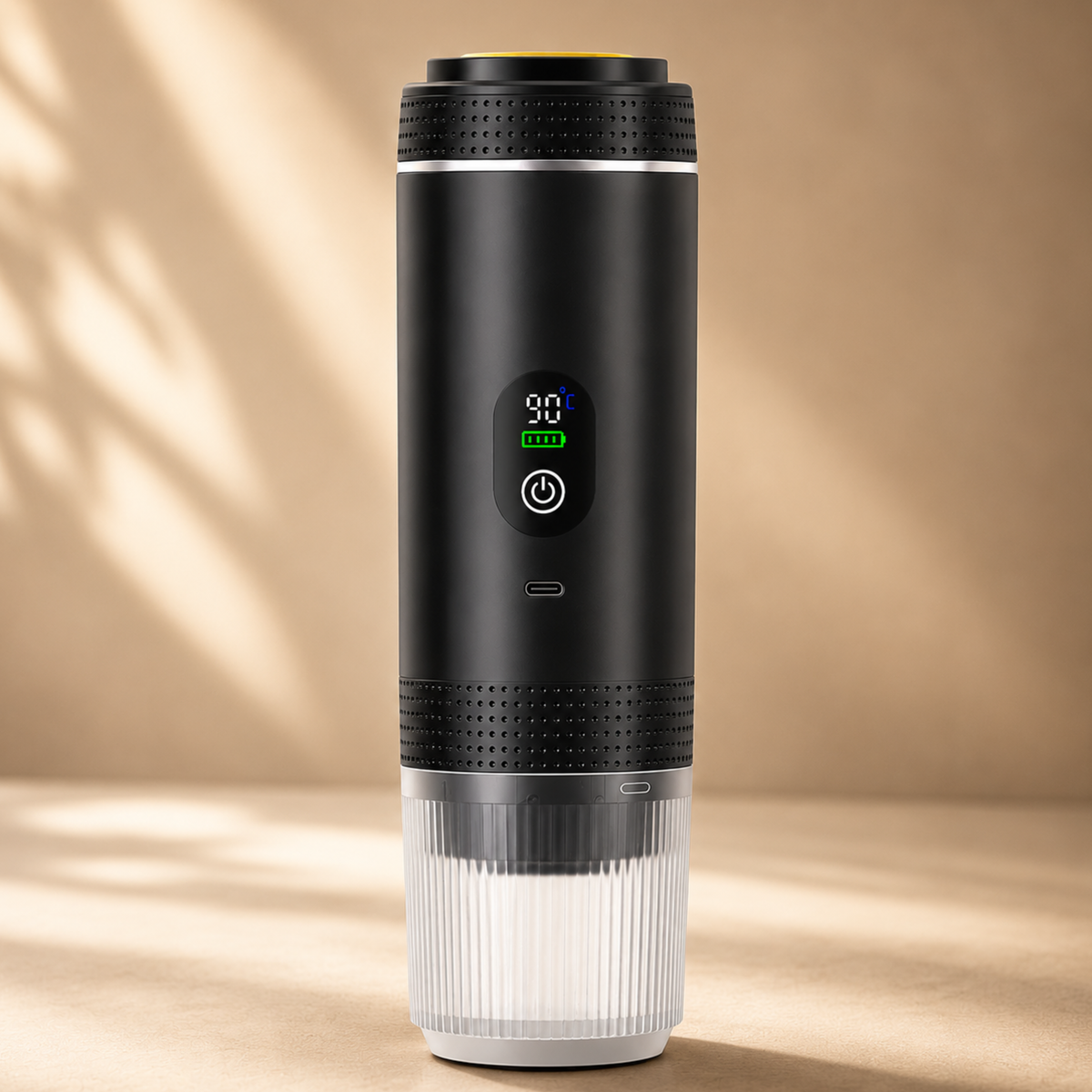 ReiseBrygger™ | 3-i-1 espressomaskin – oppladbar og selvoppvarmende