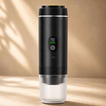 ReiseBrygger™ | 3-i-1 espressomaskin – oppladbar og selvoppvarmende
