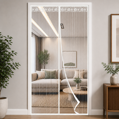 MagnetMesh™ | Sommergardin med magnetisk myggnett