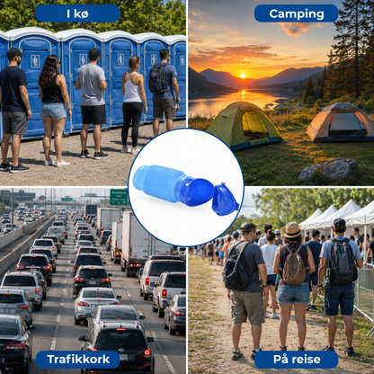 RoadRelief™ | Sammenleggbart Reisetoalett for Bil og Camping