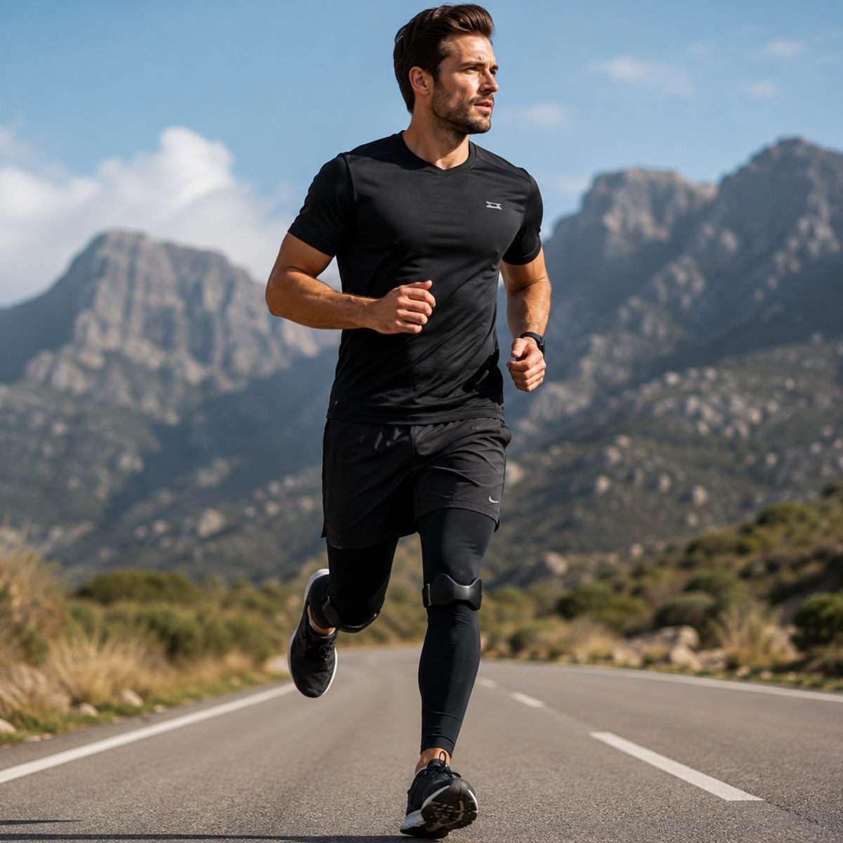 RunSupport™ | Justerbar knestøtte for løping og trening