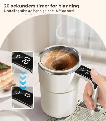 RørSmart™ | Selvrørende kopp med temperaturvisning (380 ml)