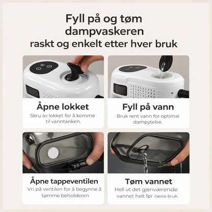 PowerSteam™ | Når smuss ikke vil gi seg 🌀