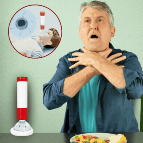 AirSaver™ Anti-kvelningsenhet | Hjelper med å fjerne blokkering i luftveiene på bare 3 sekunder!