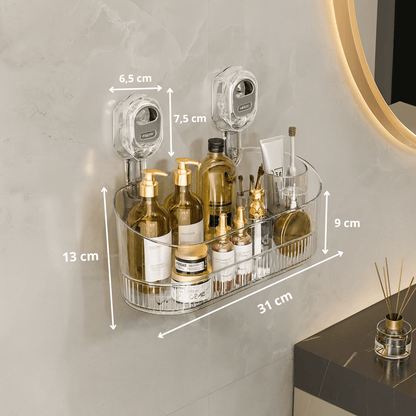 StickShelf™ | Selvklebende vegghylle uten boring for kjøkken og baderom