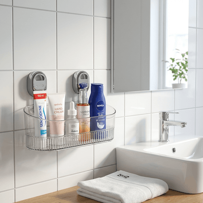 StickShelf™ | Selvklebende vegghylle uten boring for kjøkken og baderom