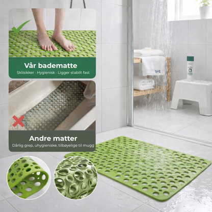 SafeStep™ Dusjmatte | Premium sklisikker dusjmatte