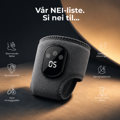 FotRo™ | Rask lindring, bedre blodsirkulasjon, komfort
