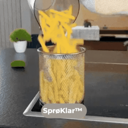 SprøKlar™ | Frityrstek sprøtt og lekkert med langt mindre olje!