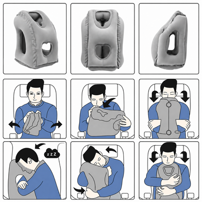 AirRest™ | Reiseputen som faktisk lar deg sove sittende