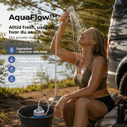 AquaFlow™ | Komplett sett med slange og munnstykker