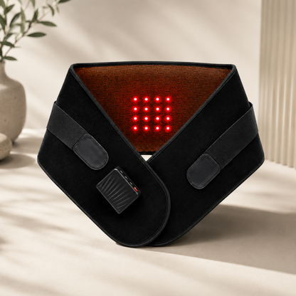 RyggVarme™ | Massasjebelte med Varme & Infrarødt Lys