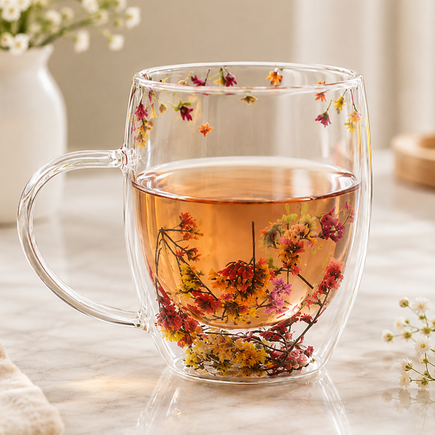 BloomGlass™ | Vakre glass som holder varmen – ikke hånden