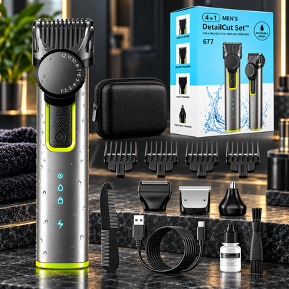 DetailCut Set™ | Én trimmer. Alt du trenger for en skarpere look