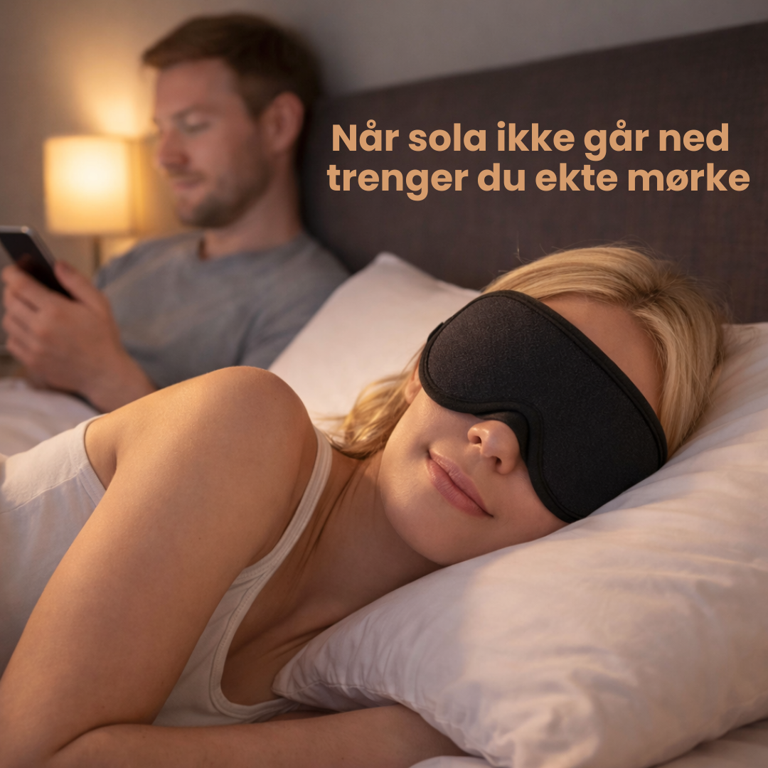 SommerNatt Sovmaske™ | Det er ikke søvnen din som er problemet – det er lyset
