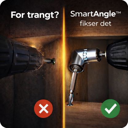 SmartAngle™ Borrvinkeladapter | Nå Trange Rom med Letthet