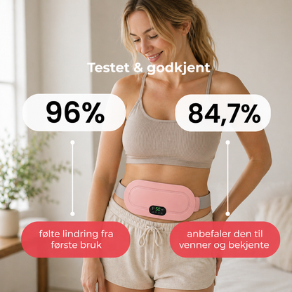 MensRo™ | Varmende og masserende menstruasjonsbelte