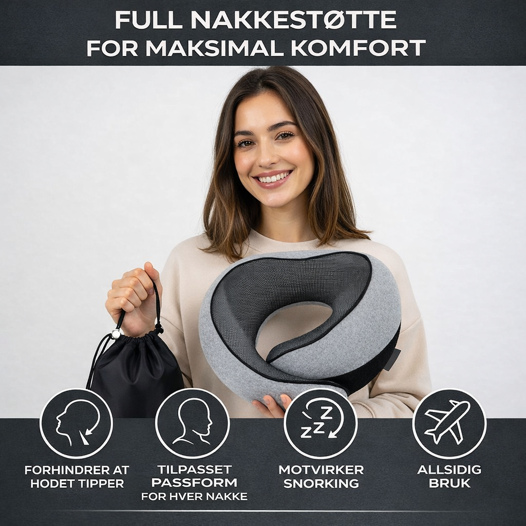 Snoozie™ | Reiseputen som redder flyturen
