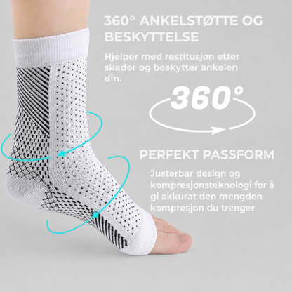 PainFree Steps™ Kompresjonssokker | Tunge, slitne føtter etter en lang dag? Det trenger ikke være normalen.