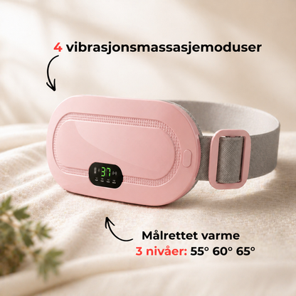 MensRo™ | Varmende og masserende menstruasjonsbelte