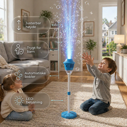 BubbleBurst™ Såpeboblemaskin | Magisk boblemaskin for barn